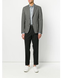 Blazer gris foncé Prada