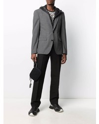 Blazer gris foncé Karl Lagerfeld