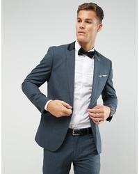 Blazer gris foncé Farah Smart