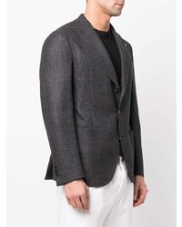 Blazer gris foncé Luigi Bianchi Mantova