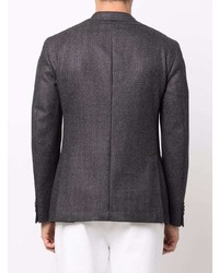 Blazer gris foncé Luigi Bianchi Mantova