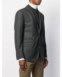 Blazer gris foncé Corneliani