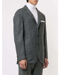 Blazer gris foncé Kiton