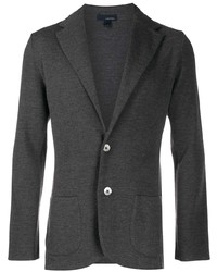 Blazer gris foncé Lardini