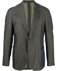 Blazer gris foncé Lardini