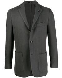 Blazer gris foncé Lardini