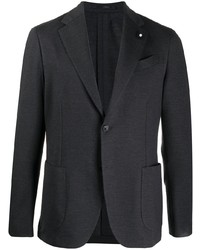 Blazer gris foncé Lardini