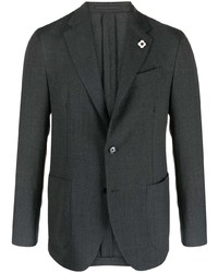 Blazer gris foncé Lardini