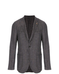 Blazer gris foncé Lardini