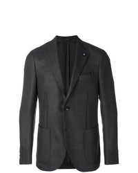 Blazer gris foncé Lardini