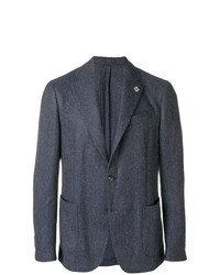 Blazer gris foncé Lardini