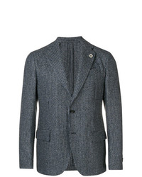 Blazer gris foncé Lardini