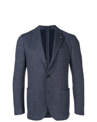 Blazer gris foncé Lardini