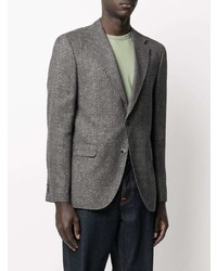 Blazer gris foncé BOSS