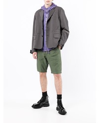 Blazer gris foncé Sacai