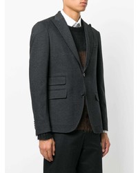 Blazer gris foncé Etro