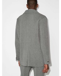 Blazer gris foncé Homme Plissé Issey Miyake