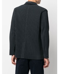 Blazer gris foncé Homme Plissé Issey Miyake