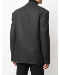 Blazer gris foncé Raf Simons