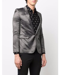 Blazer gris foncé Saint Laurent