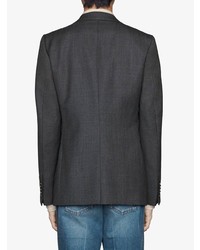 Blazer gris foncé Gucci