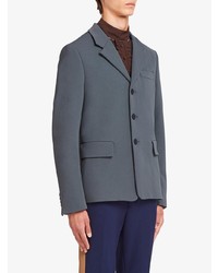 Blazer gris foncé Prada