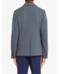 Blazer gris foncé Prada