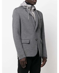 Blazer gris foncé Herno