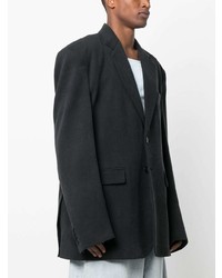 Blazer gris foncé Vetements