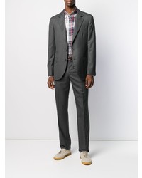 Blazer gris foncé Brunello Cucinelli