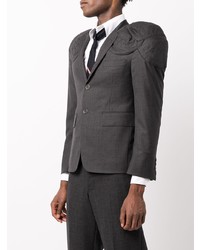 Blazer gris foncé Thom Browne