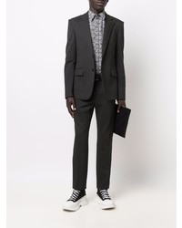 Blazer gris foncé Karl Lagerfeld