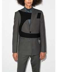 Blazer gris foncé Heliot Emil