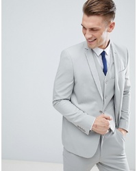 Blazer gris ASOS DESIGN