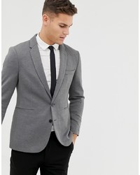 Blazer gris Burton Menswear