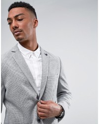 Blazer gris Selected