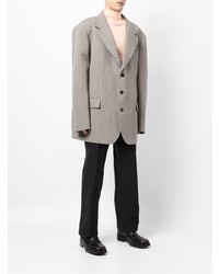 Blazer gris Raf Simons