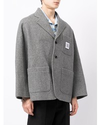 Blazer gris Fumito Ganryu