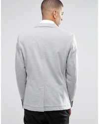 Blazer gris Selected