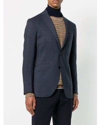 Blazer imprimé cachemire bleu marine Etro