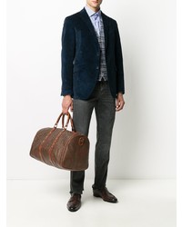 Blazer imprimé cachemire bleu marine Etro