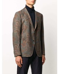 Blazer imprimé cachemire multicolore Etro