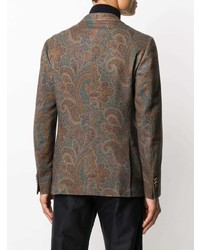 Blazer imprimé cachemire multicolore Etro