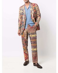 Blazer imprimé cachemire multicolore Etro