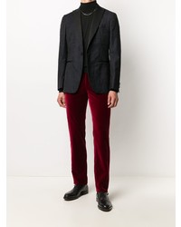 Blazer imprimé cachemire noir Etro