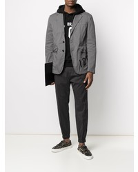 Blazer imprimé gris DSQUARED2