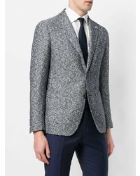 Blazer imprimé gris Tagliatore