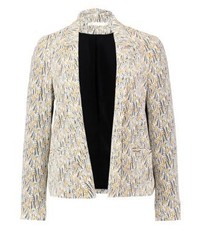 Blazer imprimé jaune See U Soon