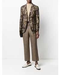 Blazer imprimé marron Etro