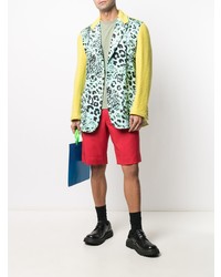 Blazer imprimé multicolore Comme Des Garcons Homme Plus